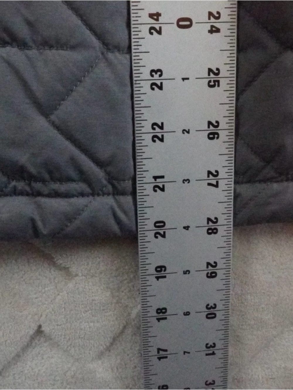 The North Face Tamburello Insulated Quilted Jacket Womens Small Gray Full Zip - Picture 7 of 10